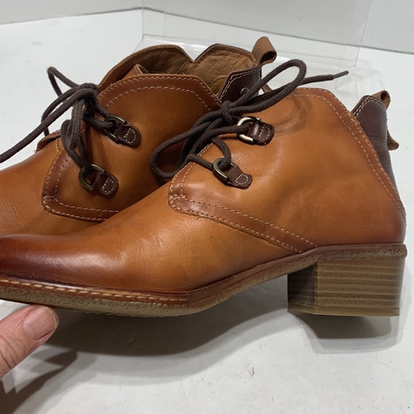 Pikolinos ankle boot EU38 toffee brown lace up - Picture 8 of 12